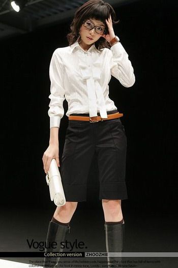 過(guò)膝短褲搭配